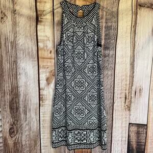WHBM Dress White House Black Market Halter XS Black White NWT Summer Spring Mini